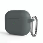 Custodia protettiva in silicone con gancio per AirPods 3