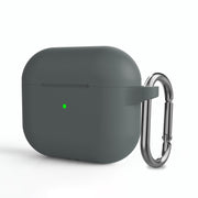 Custodia protettiva per auricolari wireless ispessimento in silicone con gancio, For AirPods 3