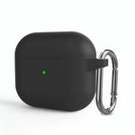 Custodia protettiva in silicone con gancio per AirPods 3