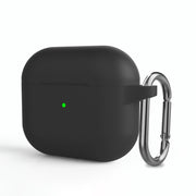 Custodia protettiva per auricolari wireless ispessimento in silicone con gancio, For AirPods 3