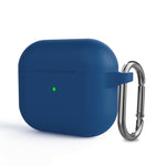 Custodia protettiva in silicone con gancio per AirPods 3