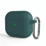 Custodia protettiva in silicone con gancio per AirPods 3