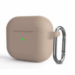 Custodia protettiva in silicone con gancio per AirPods 3