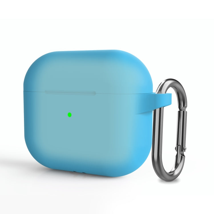 Custodia protettiva in silicone con gancio per AirPods 3
