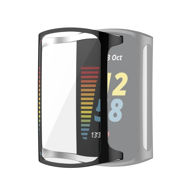 Custodia protettiva galvanica in TPU a copertura totale, For Fitbit Charge 5