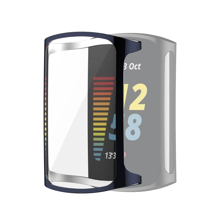 Custodia protettiva galvanica in TPU a copertura totale, For Fitbit Charge 5
