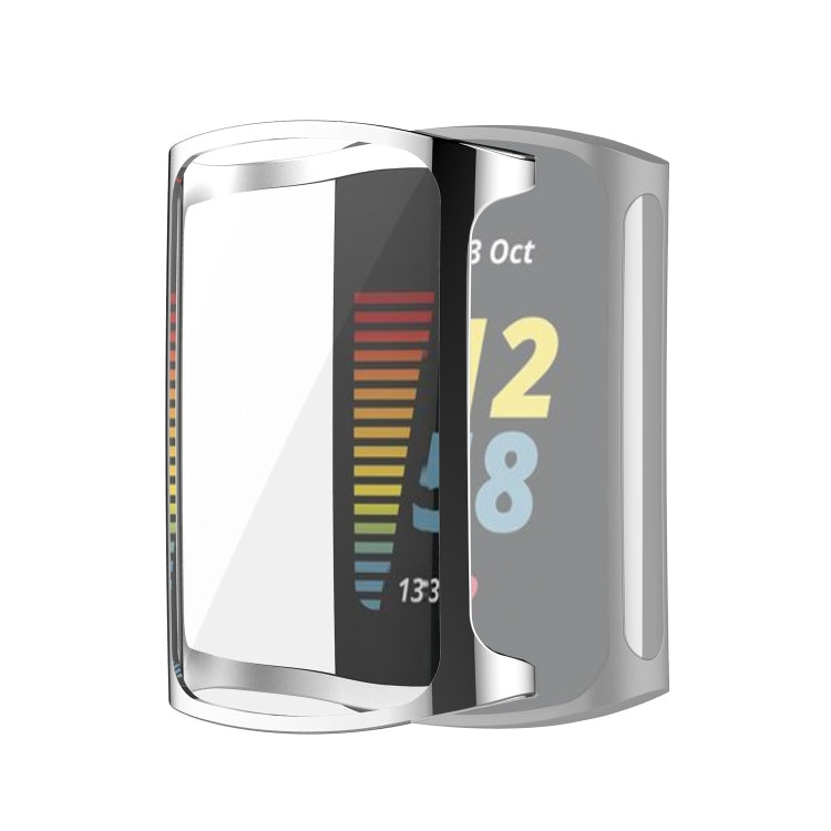 Custodia protettiva galvanica in TPU a copertura totale, For Fitbit Charge 5