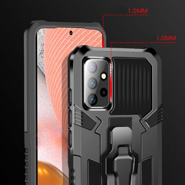 Armor Warrior Custodia protettiva antiurto per PC + TPU, For Samsung Galaxy A02s 164mm, For Samsung Galaxy A03s 166mm, For Samsung Galaxy A03s 164mm