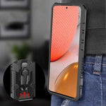 Armor Warrior Custodia protettiva antiurto per PC + TPU, For Samsung Galaxy A02s 164mm, For Samsung Galaxy A03s 166mm, For Samsung Galaxy A03s 164mm