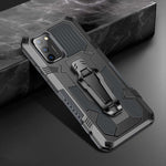Armor Warrior Custodia protettiva antiurto per PC + TPU, For Samsung Galaxy A02s 164mm, For Samsung Galaxy A03s 166mm, For Samsung Galaxy A03s 164mm