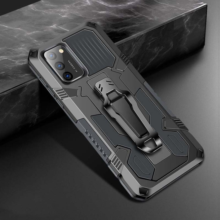 Armor Warrior Custodia protettiva antiurto per PC + TPU, For Samsung Galaxy A02s 164mm, For Samsung Galaxy A03s 166mm, For Samsung Galaxy A03s 164mm