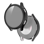 PC elettrolitico + custodia protettiva integrata con pellicola in vetro temperato, For Samsung Galaxy Watch4 40mm, For Samsung Galaxy Watch4 44mm