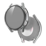 PC elettrolitico + custodia protettiva integrata con pellicola in vetro temperato, For Samsung Galaxy Watch4 40mm, For Samsung Galaxy Watch4 44mm