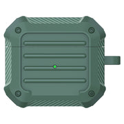 Auricolari wireless Custodia protettiva in TPU antiurto per bagagli in fibra di carbonio, For AirPods 3