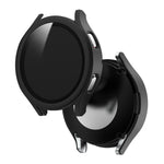 PC satinato + custodia protettiva integrata con pellicola in vetro temperato, For Samsung Galaxy Watch4 40mm, For Samsung Galaxy Watch4 44mm