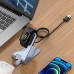 Porta caricatore magnetico portatile in metallo, For Fitbit Charge 5