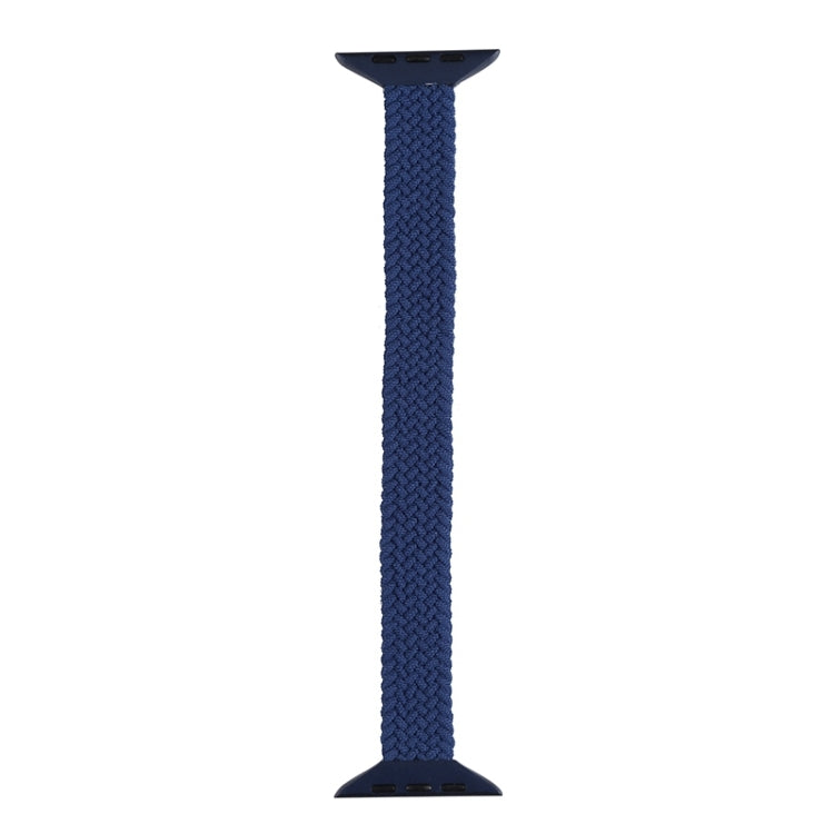 Cinturino di ricambio in treccia di nylon ad anello singolo a vita piccola per Apple Watch Series 7 41mm / 6&SE&5&4 40mm / 3&2&1 38mm, S 135mm, M 145mm