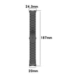 Cinturino in acciaio inox per OPPO Watch 2 42mm e 46mm