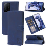 Custodia portafoglio in pelle con slot carte per Xiaomi Mi 11T
