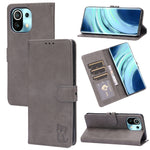 Custodia portafoglio in pelle con slot carte per Xiaomi Mi 11T