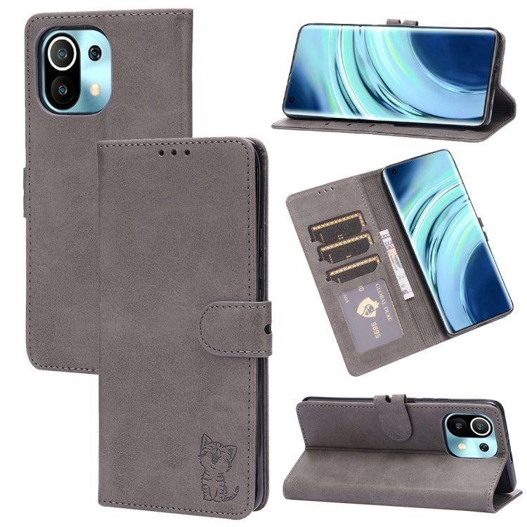 Custodia portafoglio in pelle con slot carte per Xiaomi Mi 11T
