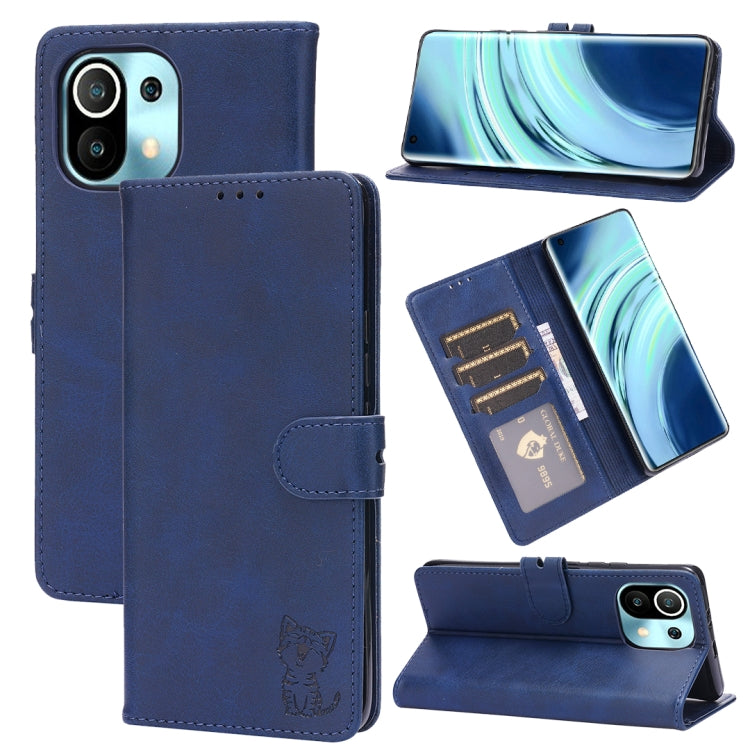 Custodia portafoglio in pelle con slot carte per Xiaomi Mi 11T