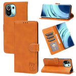Custodia portafoglio in pelle con slot carte per Xiaomi Mi 11T