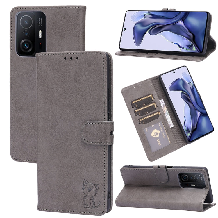 Custodia portafoglio in pelle con slot carte per Xiaomi Mi 11T