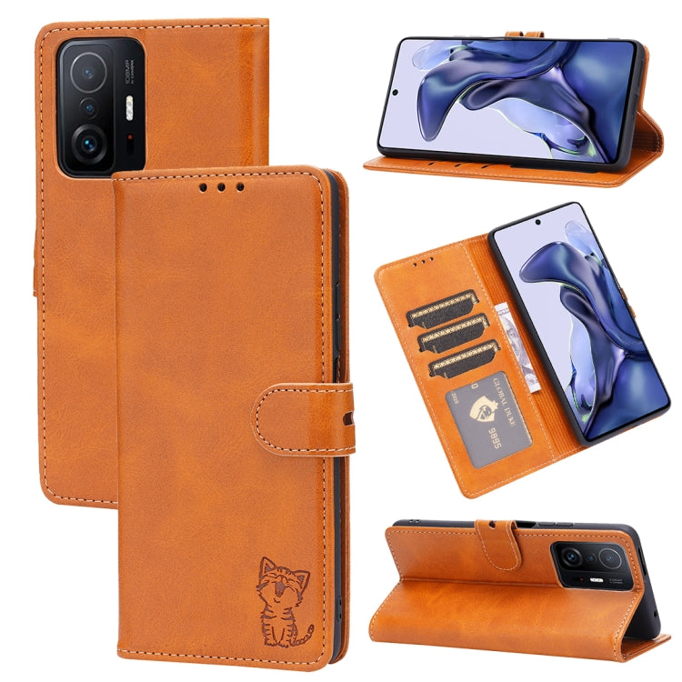 Custodia portafoglio in pelle con slot carte per Xiaomi Mi 11T