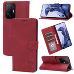 Custodia portafoglio in pelle con slot carte per Xiaomi Mi 11T