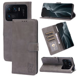 Custodia portafoglio in pelle con slot carte per Xiaomi Mi 11 Ult