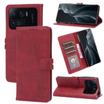Custodia portafoglio in pelle con slot carte per Xiaomi Mi 11 Ult