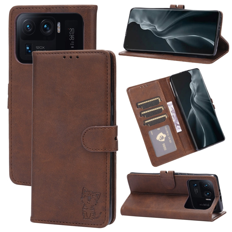 Custodia portafoglio in pelle con slot carte per Xiaomi Mi 11 Ult