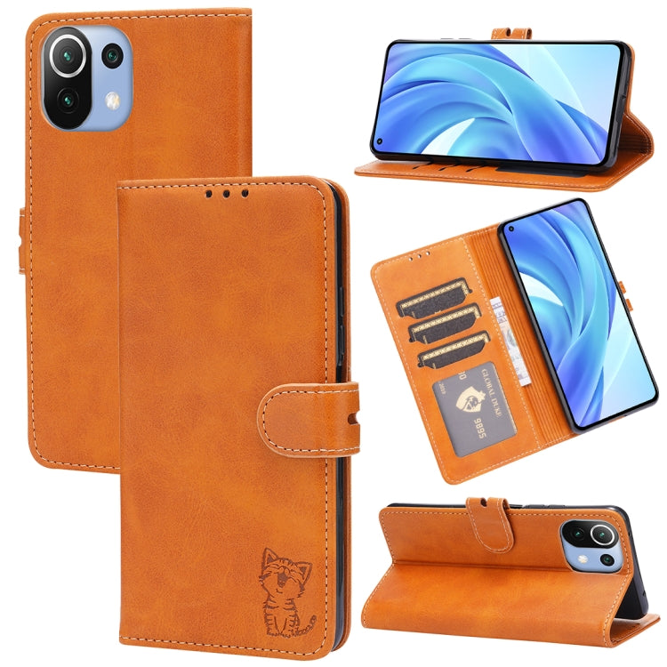 Custodia portafoglio in pelle con slot carte per Xiaomi Mi 11 Ult