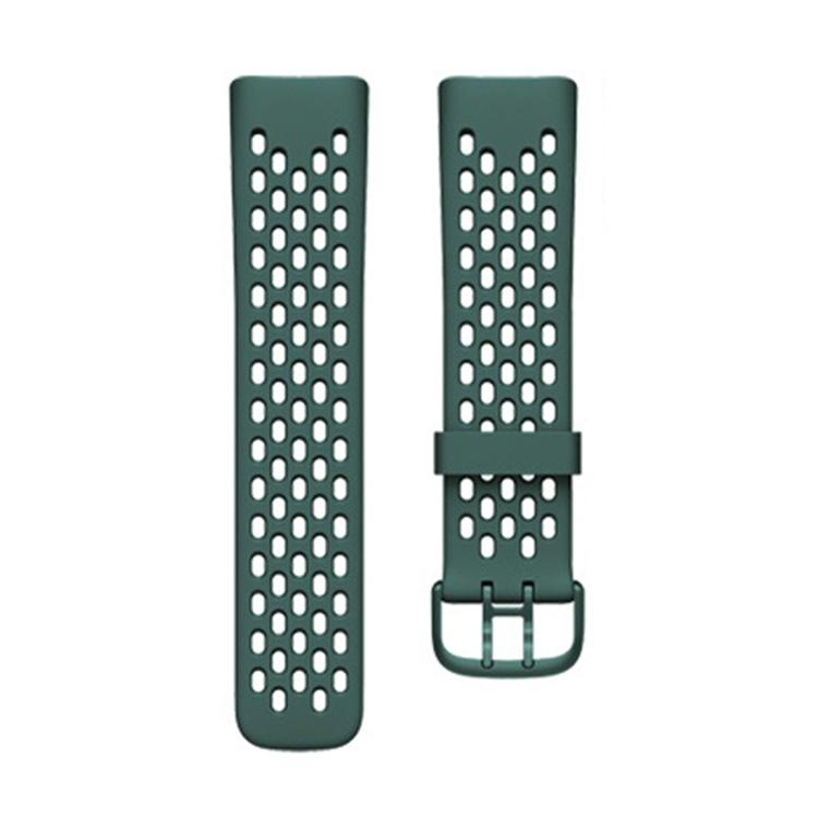 Cinturino per cinturino di ricambio con foro in silicone, For Fitbit Charge 5