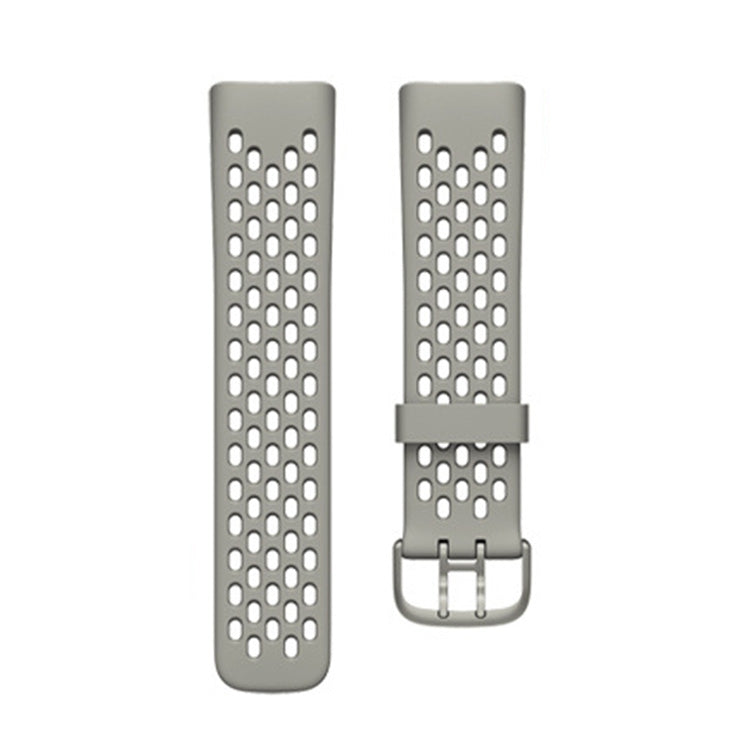 Cinturino per cinturino di ricambio con foro in silicone, For Fitbit Charge 5