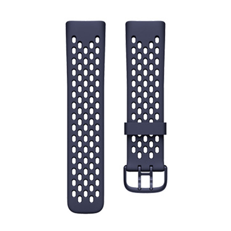 Cinturino per cinturino di ricambio con foro in silicone, For Fitbit Charge 5