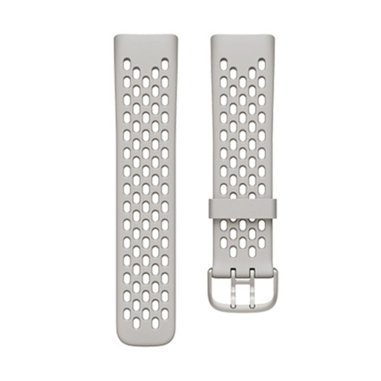 Cinturino per cinturino di ricambio con foro in silicone, For Fitbit Charge 5