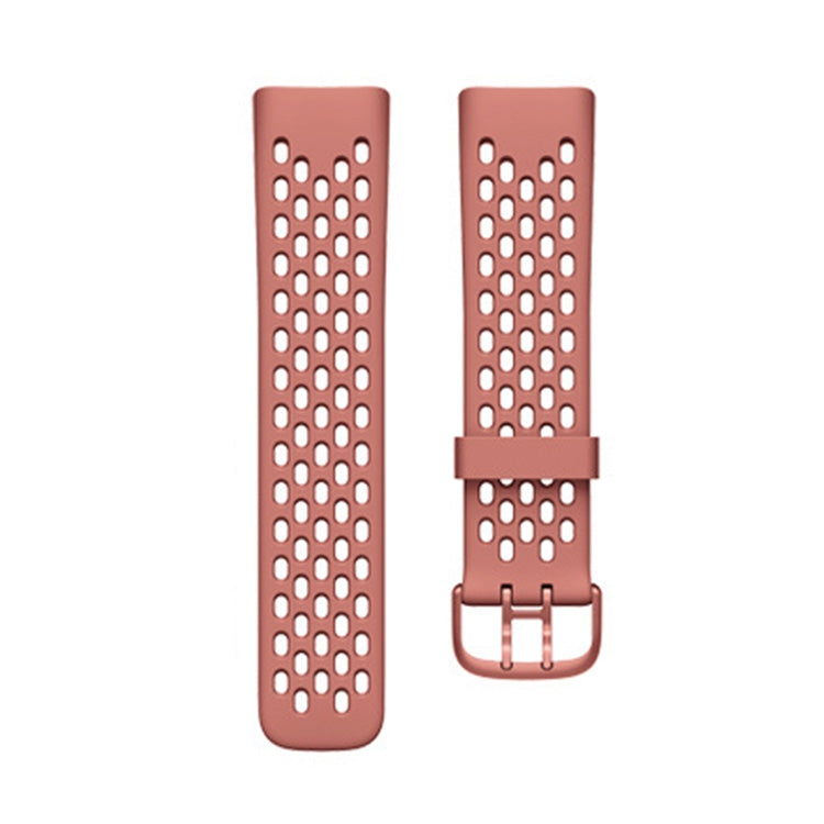 Cinturino per cinturino di ricambio con foro in silicone, For Fitbit Charge 5