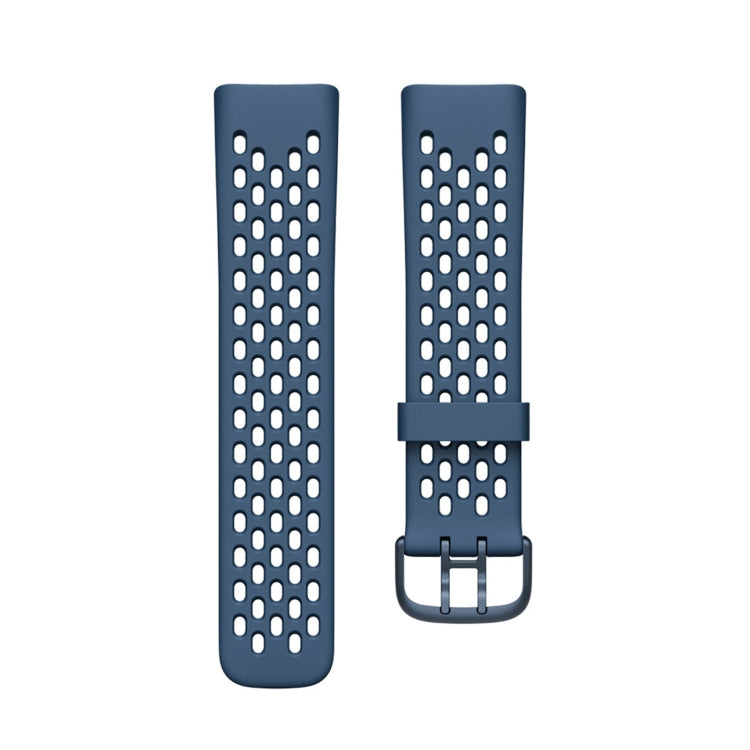Cinturino per cinturino di ricambio con foro in silicone, For Fitbit Charge 5