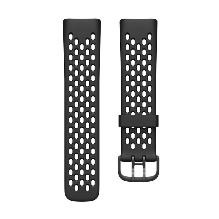 Cinturino per cinturino di ricambio con foro in silicone, For Fitbit Charge 5