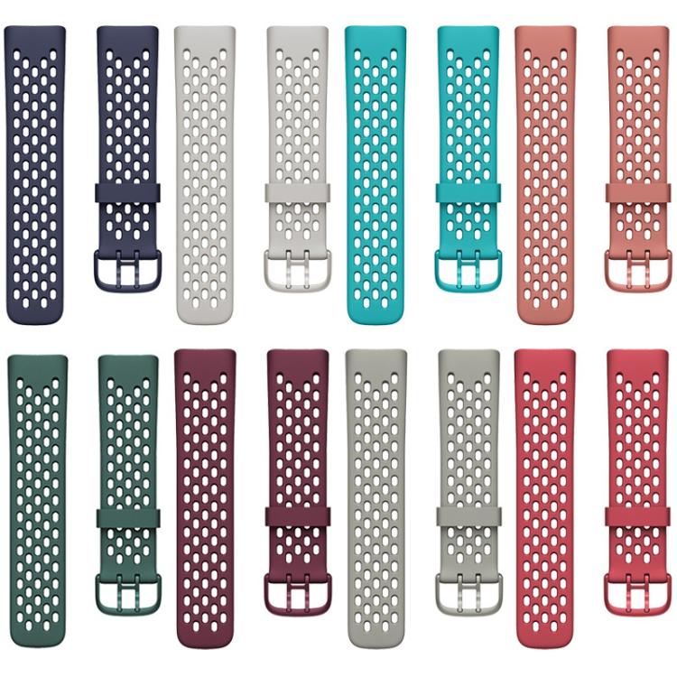 Cinturino per cinturino di ricambio con foro in silicone, For Fitbit Charge 5