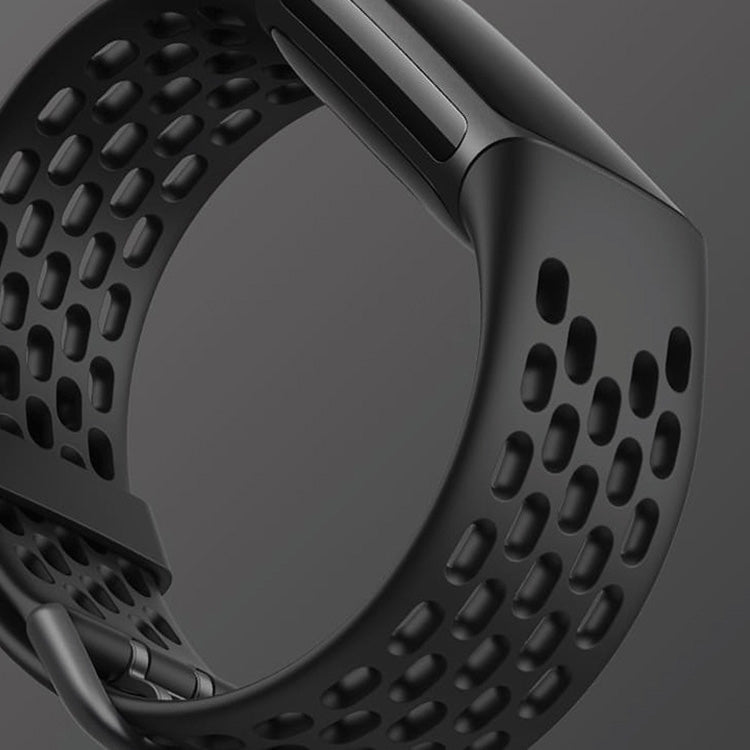 Cinturino per cinturino di ricambio con foro in silicone, For Fitbit Charge 5