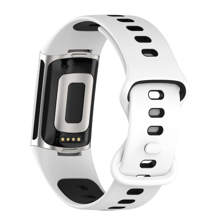 Cinturino di ricambio in silicone bicolore, For Fitbit Charge 5