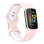 Cinturino di ricambio in silicone bicolore, For Fitbit Charge 5