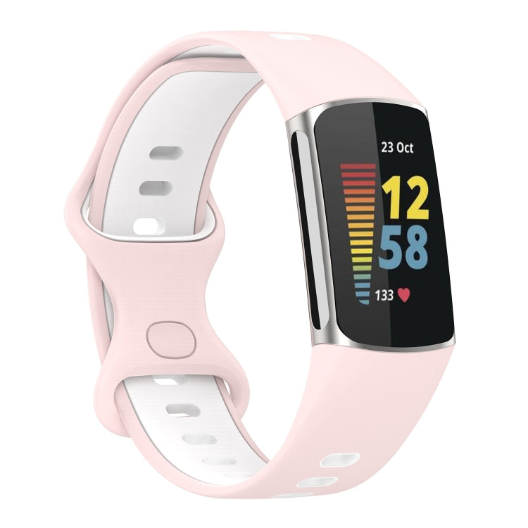 Cinturino di ricambio in silicone bicolore, For Fitbit Charge 5