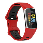 Cinturino di ricambio in silicone bicolore, For Fitbit Charge 5