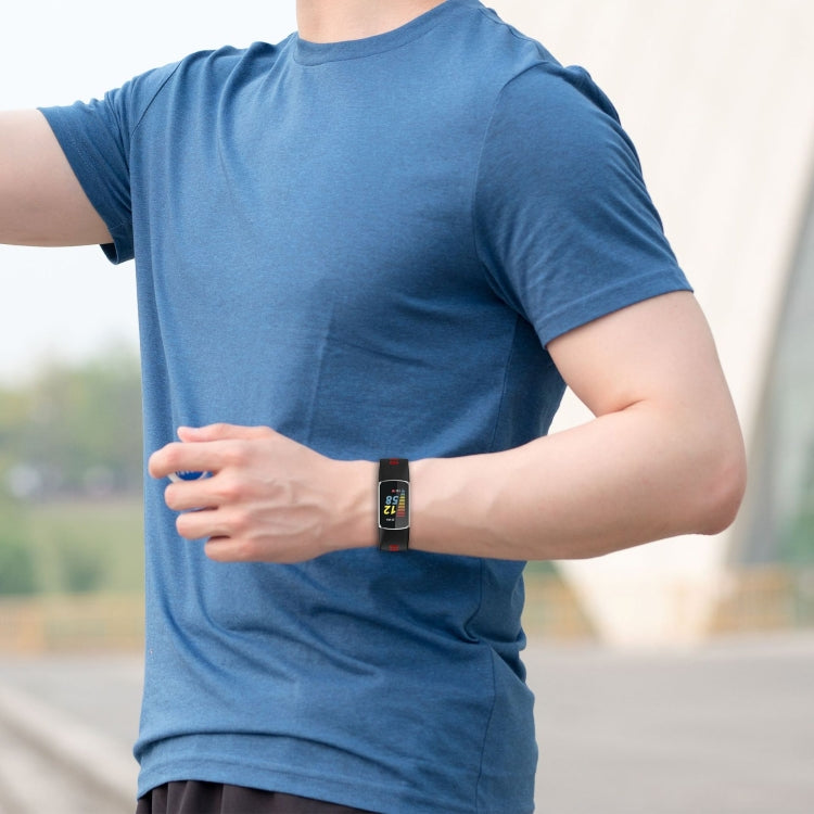 Cinturino di ricambio in silicone bicolore, For Fitbit Charge 5