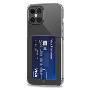 Custodia protettiva trasparente in TPU con slot per schede, For iPhone 13 Pro Max, For iPhone 13 Pro, For iPhone 13, For iPhone 13 mini
