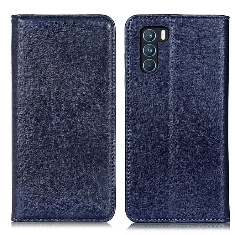 Custodia in pelle a vibrazione orizzontale con struttura magnetica Crazy Horse con supporto, slot per carte e portafoglio, For OPPO K9 Pro, For OPPO Realme GT Neo2, For ZTE Blade V30 Vita